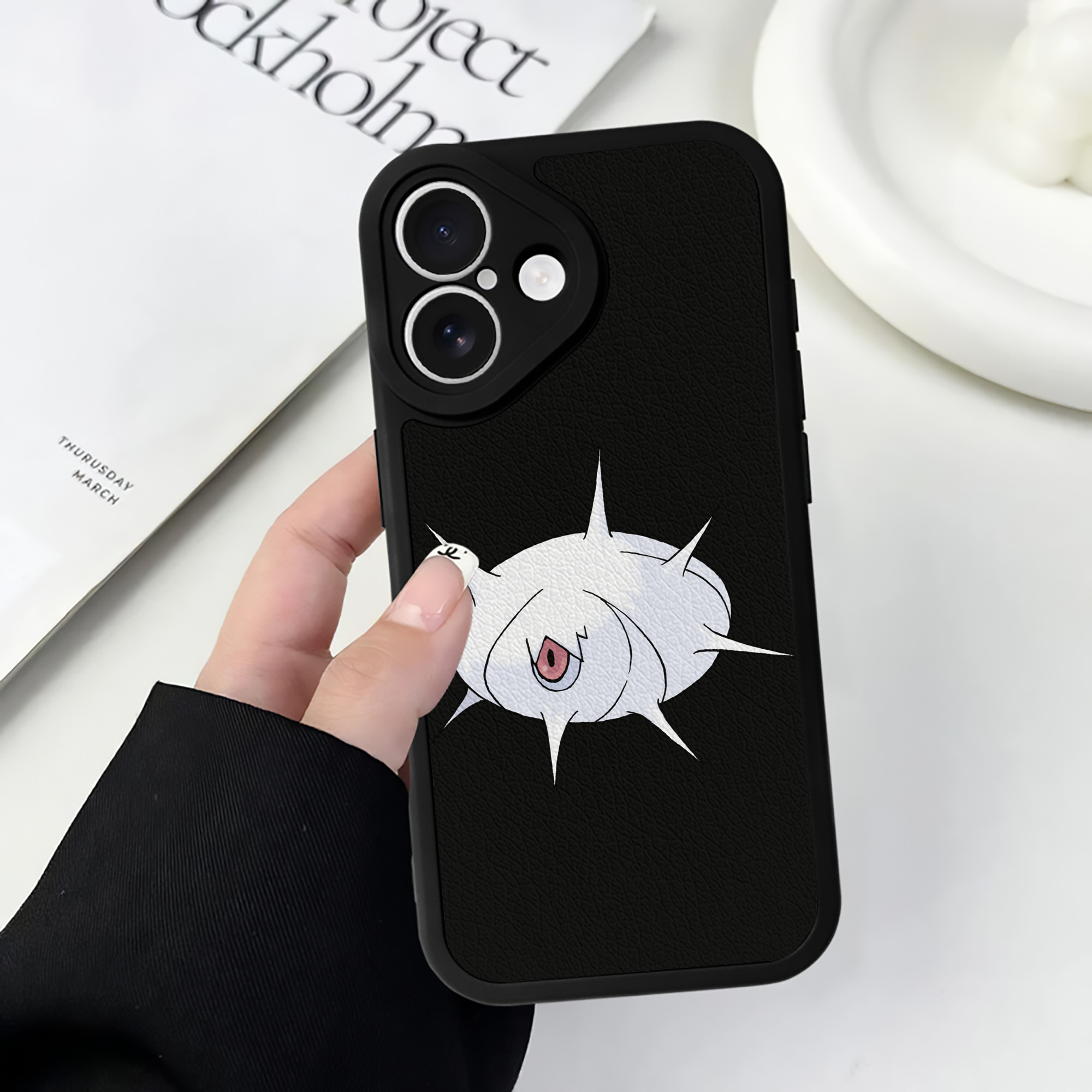 （画像用） ポケットモンスター Pokémon 【iPhone 16シリーズ対応】シリコンスマホケース（レザー調） 材質：シリコン